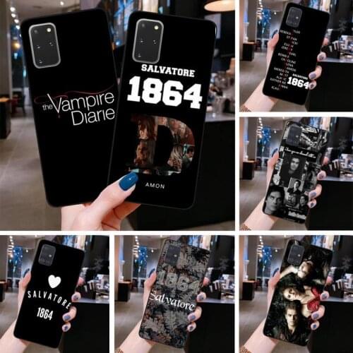 Vampires Stefan Damon Salvatore Diaries Phone Case For Samsung Galaxy S21 Plus Ultra S20 FE M11 S8 S9 plus S10 5G lite 2020