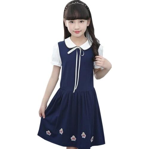 Childrens clothing 2020 new childrens long-sleeved fall models in summer autumn and winter plus velvet padded girls dresses