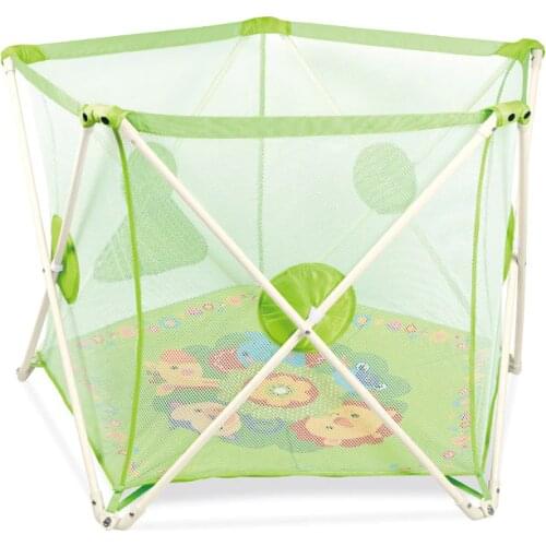 Childrens baby playpen folding portable guardrail baby indoor safety crawling toddler ocean ball playground