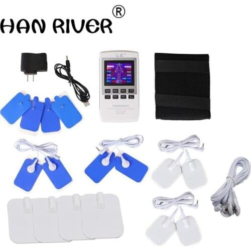Charge EMS Electrotherapy Physiotherapy Pulse Massager Muscle Stimulator Acupuncture Stimulator Electrode sheet