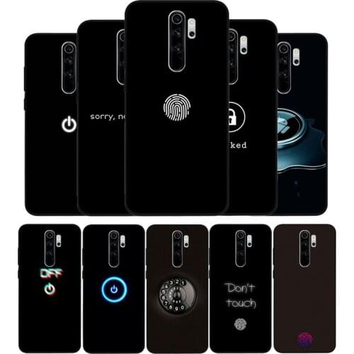 Button Phone Cover For Xiaomi Redmi note 9 8 7 6 5 4 Pro S for redmi 4A 4X 5 Plus 5A 7A Soft Silicone Case