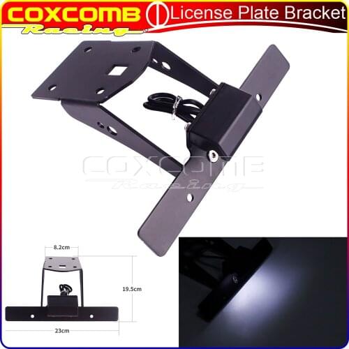 Motorcycle Registration Number Mount Bracket License Plate Holder Tail Tidy Fender Eliminator For RC 125 200 250 390 2013-2020