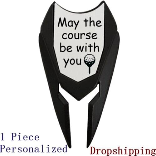 Golf Ball Marker 1pc Personalized Custom Engraved Golfer Accessories Wooden Groomsmen Gifts for Dad Boyfriend Dropshipping GLC12
