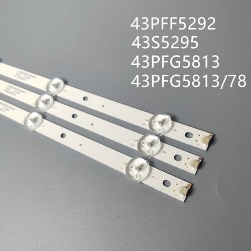 100% New LED Backlight strip 9LED(3v) CEJJ-LB430Z-9S1P-M3030-D-1 For Aoc 43s5295 43PFG5813/78 43PFF5292 43PFF3212/T3