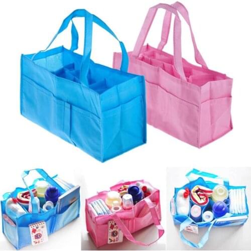 Portable Baby Diaper Nappy Changing Organizer Insert Storage Bag Handbag Mummy Maternity Baby Diaper Bag Baby Care