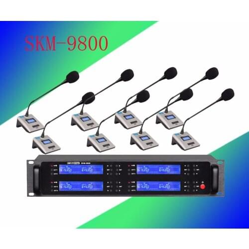 Pro microphone UHF 8 microphone wireless Gooseneck microphone Conference microfoon wireless microphone System