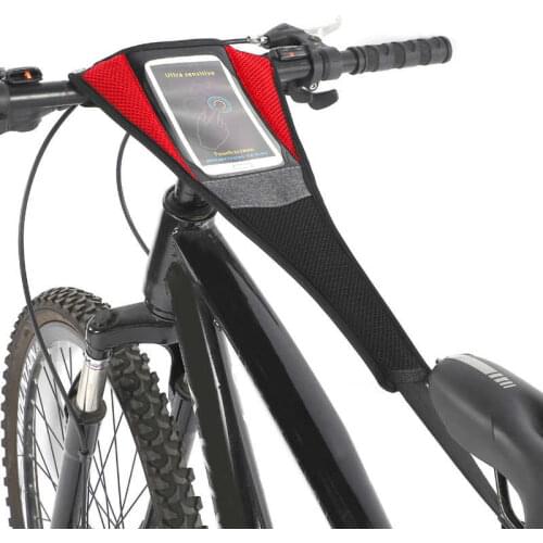 Indoor MTB Bike Trainer Frame Bicycle Sweat Cover Guard Net Catcher Sweat Absorbing Strap Protection Trainer Belt Elastic Band