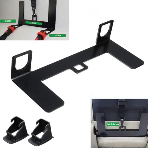 Universal Steel Cars Child Safety Seat Mount Bracket Universal Steel Latch for ISOFIX Belt Connector Seat Belt Bracket Latch
