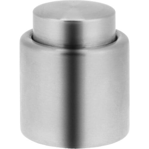 1pc Vacuum Sealed Wine Bottle Stopper Bottle Stopper Stainless Steel Red Wine Stopper Cap Champagne Sealer Bar Bar Tools hot