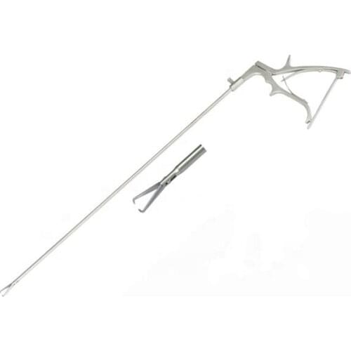 10mm Reusable Stainless Steel Single tooth uterus grasping forceps