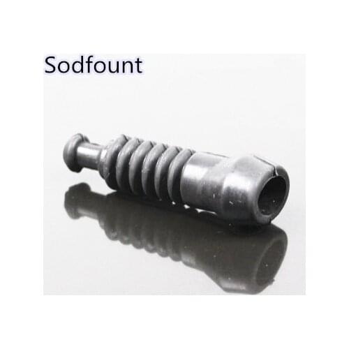 10pcs 2 hole Thread sleeve Connector sheath silica gel sheath injection nozzle Automotive jacket for car connector plug