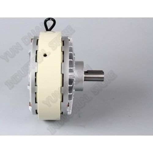 100Nm 10kg DC 24V One Single Shaft 30MM 1000RPM Magnetic Powder Brake Unwinding for Tension Control Bag Printing Dyeing Machine