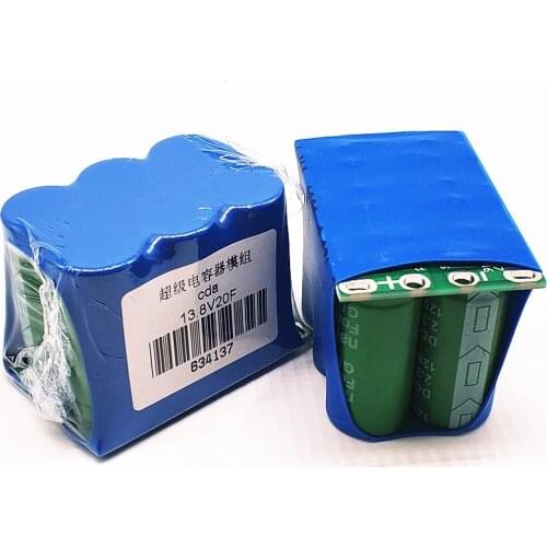 13.8V 20F Automotive Rectifier with Protection Board Low Temperature Starter 2.3V120F High Current Power Supply 13.8V20F