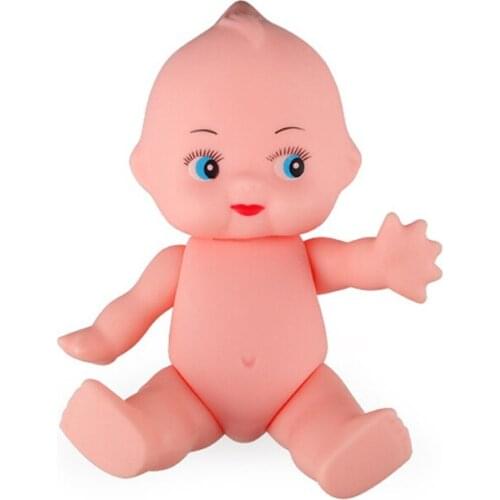 17cm Newborn Baby Doll Baby Bath Doll Movable Joints Water Floating Bathing Toys Play House Toy For Children Brother Infant