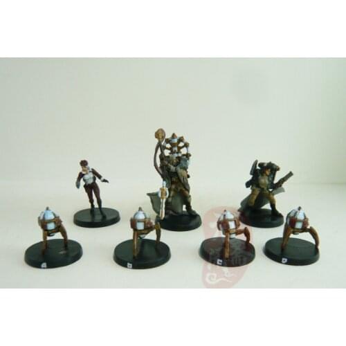 1:48 pvc figure Tanboard game accessories soldiers war chess scene accessories bulk goods7pcs/set