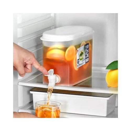 Cold Water Bottle with Faucet 3.5l Large Capacity Double Handle Sealing Rubber Ring Tool Water Bucket Water Storage