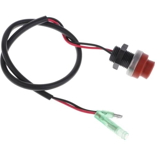 Red Start Stop Engine Electrical Push Button Switch for Marine Boat Yatch