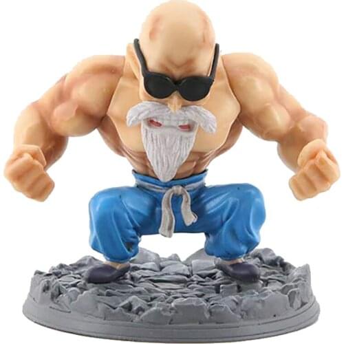 Dragon Ball Z Anime Figure Action Master Roshi Figma 11cm ABS Statue Battle Model Kame Sennin DBZ Toys For Kid Ornaments Gift