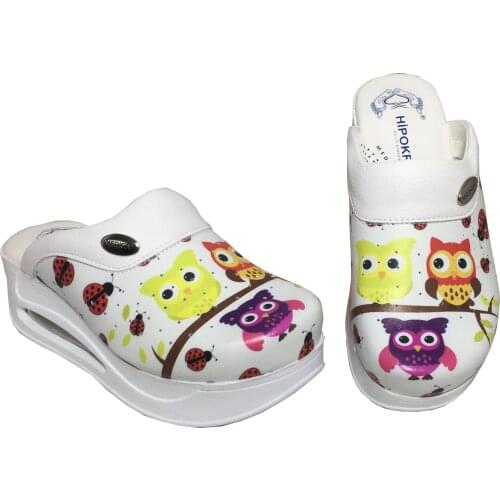 Hippocrates Air Cool Base Panda Embossed Doctor Nurse Doctor Hospital Slipper