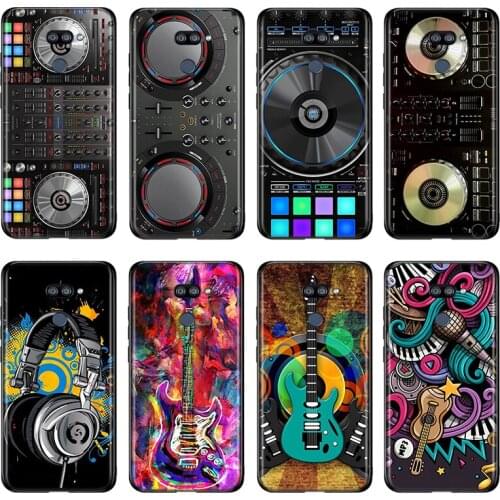 Guitar dj music For LG K22 K71 K61 K51S K41S K30 K20 2019 Q60 V60 V50 V40 V35 V30 G8 G8S G8X ThinQ Phone Case