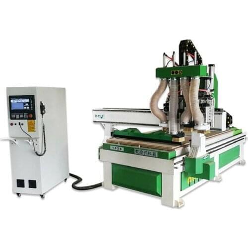 Guandiao Multi process CNC cutting machine, cabinet particleboard multi-layer board cutting machine