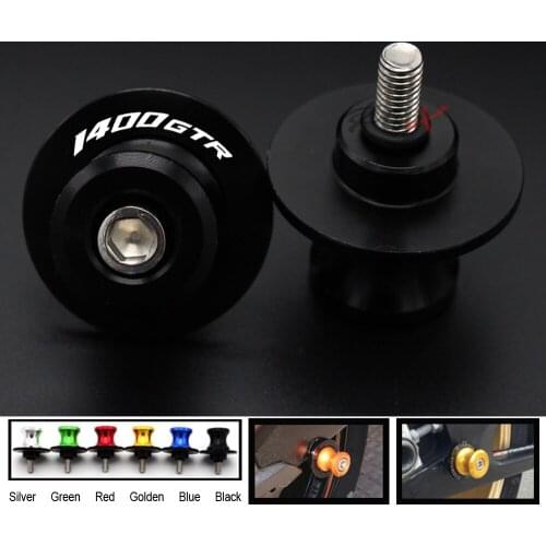 M10 rocker bobbin slider bracket screw for Kawasaki CONCOURS GTR1400 GTR-1400 Motorcycle accessories CNC aluminum alloy 2007-201