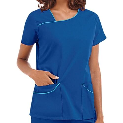 Medical Operating Room Comfortable Nurse Uniform Clinic Clinical Surgery Work Clothes Short Sleeve Skin Management Overalls