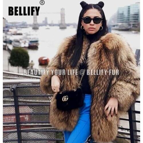 Fur coat New Design Womens Real Fox Fur Coat Long Sleeve Whole Leather Fur Coat Single Breasted winter coat women fur Jacket