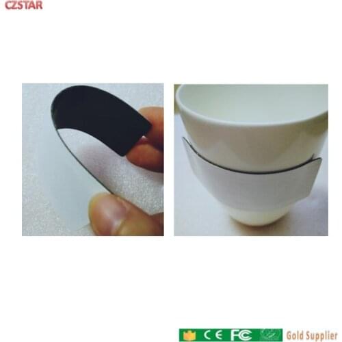 Soft UHF RFID Ultrathin anti-metal tag can bent 915mhz 868m alien Impinj R6 EPCC1G2 ISO18000-6C inventory assets tag on metal
