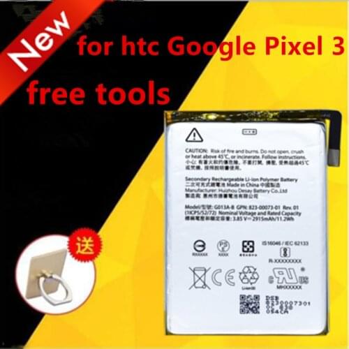NEW G013A-B 2915mAh Battery for HTC GOOGLE PIXEL 3 G013B G013A Batteries+ free tools