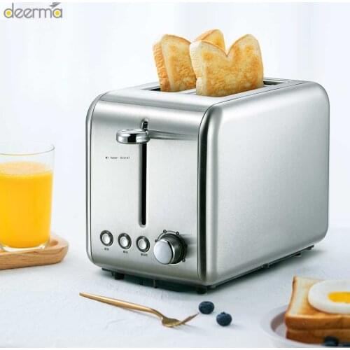 Original Deerma Bread Baking Machine DEM-SL281 Electric Toaster Household Automatic Breakfast Maker Reheat Kitchen Grill Oven