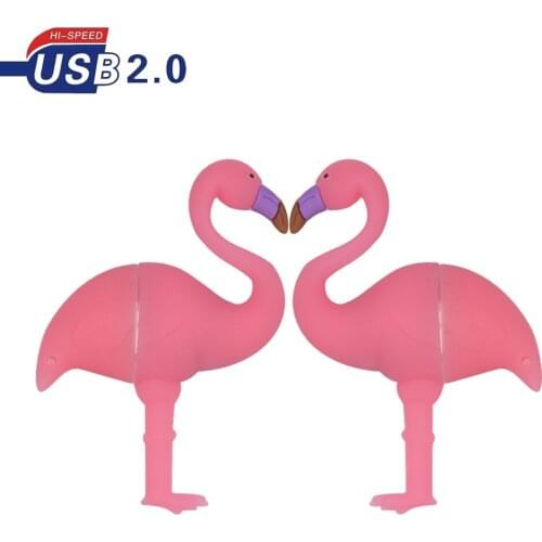 Cute Cartoon Animal USB Flash Drive 2.0 Pen Drive 128gb usb memory stick 8gb 16gb 32gb 64gb pendrive flash drive 32 GB usb stick