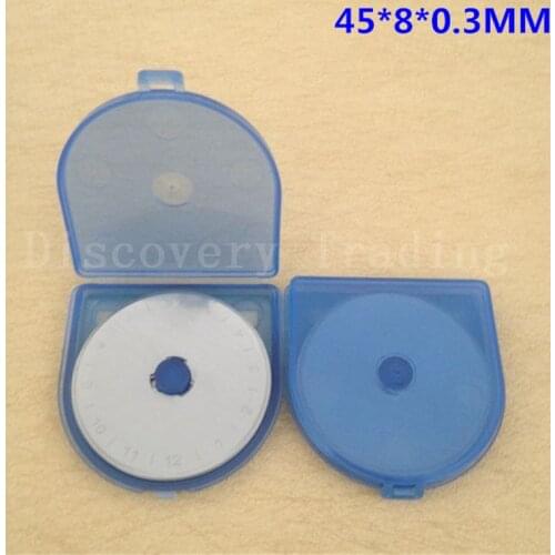 100 Pack - 45mm Rotary Cutter Blades fits Olfa, and more