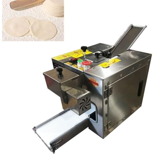 2020 latest model stainless steel automatic dumpling wrapper machine / imitation handmade dumpling wrapper wonton wrapper machin