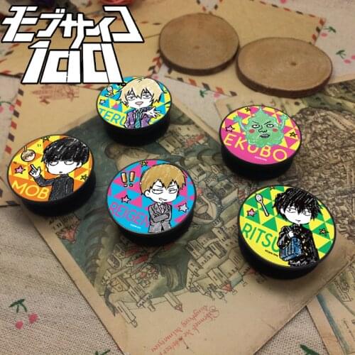 Anime Mob Psycho 100 Cosplay Props Cartoon Universal Mobile Phone Bracket Cute Phone Holder Stand Multifunctional Gifts Souvenir