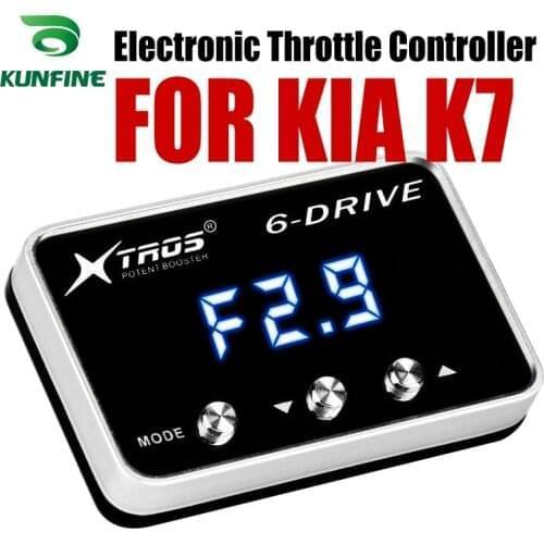 Car Electronic Throttle Controller Racing Accelerator Potent Booster For KIA K7 Tuning Parts Accessory