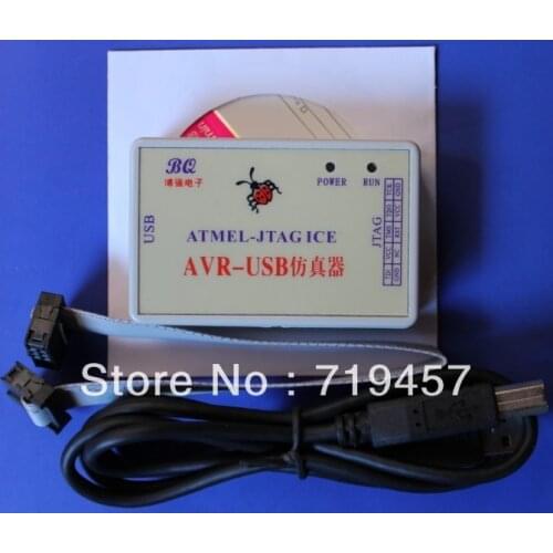 FREE SHIPPING Avr jtag ice avr artificial device 3.3 5v voltage bsl