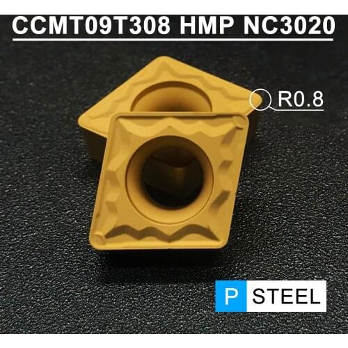 CCMT09T308 HMP NC3020 Carbide Inserts Original Internal Turning Tool Processed Steel Lathe Cutter Tools Semi-finishing Cutting