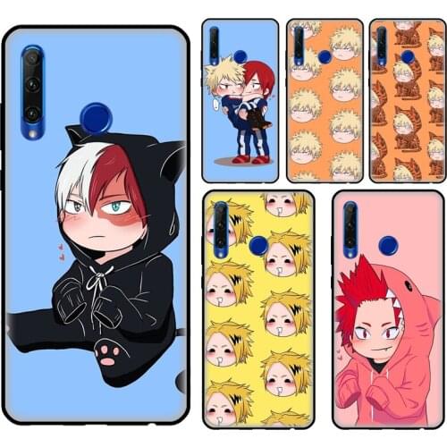 Kirishima Bakugo Todoroki BNHA Cover For Huawei Honor 10 Lite 10X 8 9 7C 8A 9A 7S 8S 9S 20 7A 6C 4C Pro 9X 8X 10i Case