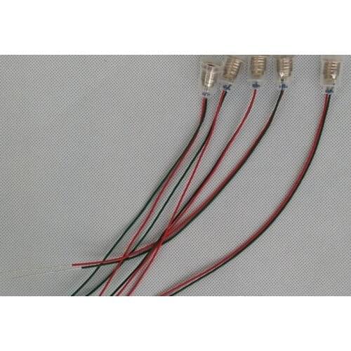 E10 Lamp Holders @ Lamp Bases With 20cm Wire For Physics Experiment