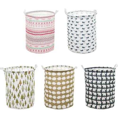 Storage Basket Waterproof Foldable Durable Clothes Hamper Folding