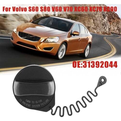 Car Fuel Tank Cap Cover for Volvo S60 S80 V60 V70 XC60 XC70 XC90 S40 V50 C30 C70 30742325-PM21337 0638353552336