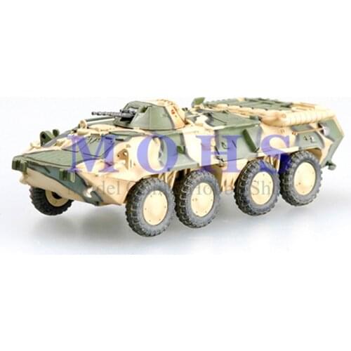 EASY MODEL 35019 1/72 Assembled Model Scale Finished Model Scale Miniature Mmilitary Scale Tank Vehicle RUSSIAN BTR-80 USSR APC