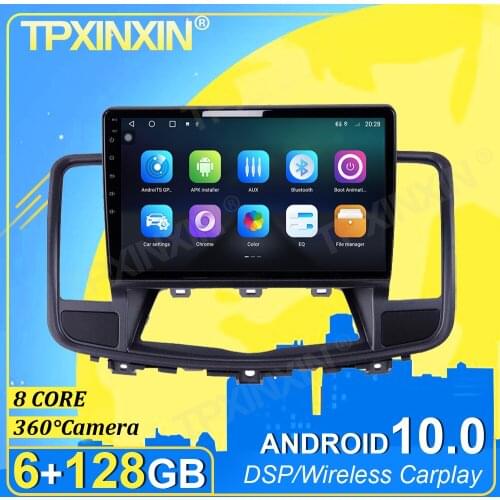 IPS Android 10 6+128G Carplay 360 Camera DSP For Nissan Teana J32 2008-2013 Multimedia Player Radio Tape Recorder Video Navi GPS