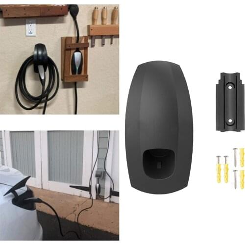 Charging Cable Organizer, for Tesla Wall Mount Connector Cable Organizer Bracket Charger Holder Adapter for Model S X Y 3
