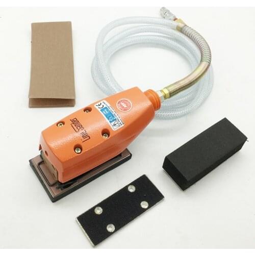 Pneumatic straight line air sander, air reciprocating profile groove corner sanding polishing machine