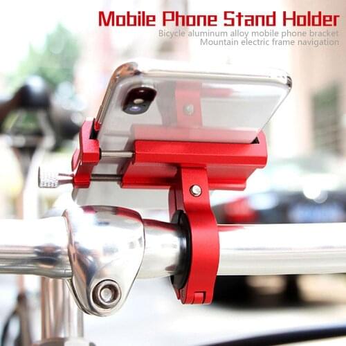 Adjustable Mobile Phone Stand Holder Handlebar Mount Bracket Rack for Xiaomi M365 Pro Electric Scooter Qicycle Bike Accessories