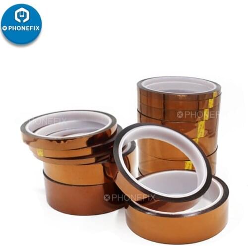 High Temperature Welding Polyimide Kapton Tape Heat Resistant Insulation Tape for Phone Motherboard Electronic Repair Soldering