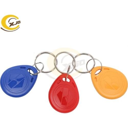 XJQ 20PCS/lot EM Key Tag 125KHZ RFID Keyfob Card Access Control Time Attendance RFID Key Card