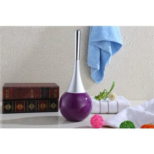 1PC New Creative Toilet Brush ABS Toilet Brush Holder White Toilet Brush Holder Black Bathroom Accessories OK 0179